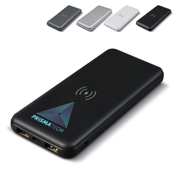 Elite Powerbank met Draadloze Oplader 8000mAh