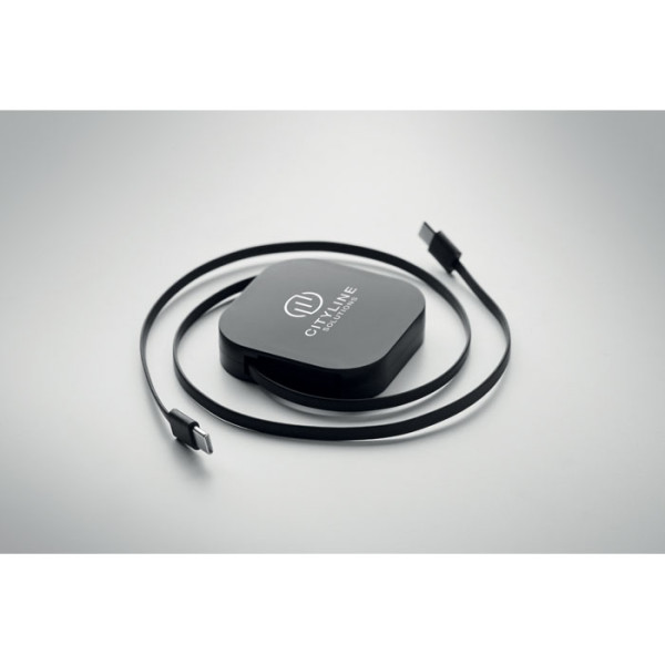 LINEA 100 - Uittrekbare oplaadkabel 100W