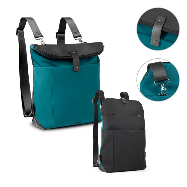 ROVER BACKPACK II. Rugzak in stof en PU