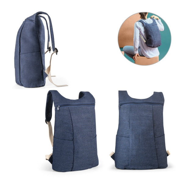 DENIM BPACK. Denim rugzak (300 g/m²)