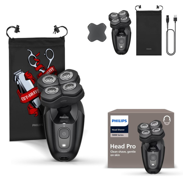 HS5980/15 Philips Series 5000 Headshaver Wet & Dry Scheerapparaat