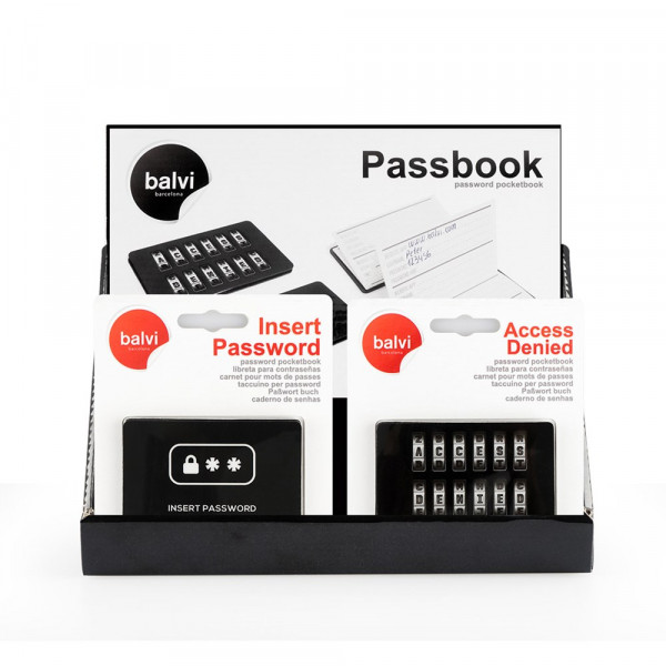 Password portemonnee,Passbook,display x20
