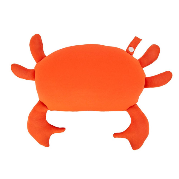 Strandkussen,Summer Crab,rood,polyester