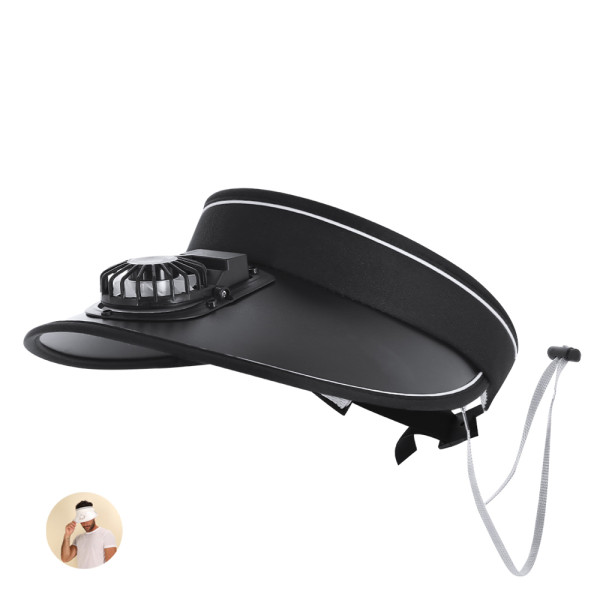 Zonneklep met Ventilator Akanyi