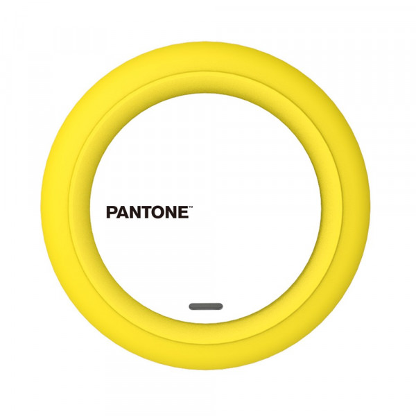 Draadloze oplader,Pantone,geel