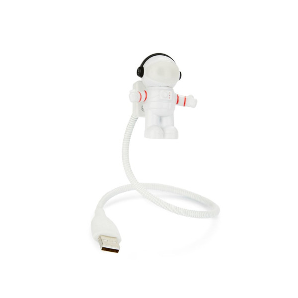 Balvi -  USB lamp,Starman,wit,plastic