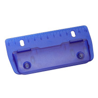 matglas blauw