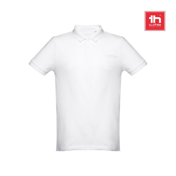 THC DHAKA WH. Polo t-shirt voor mannen