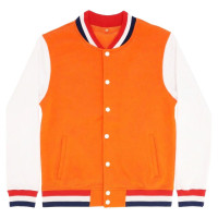 Oranje (PMS021c) / Wit