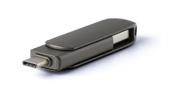 Zinklegering USB-stick Harlow
