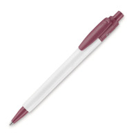 Wit / Donker roze